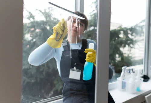 Nettoyage de vitres intérieures et extérieures à Buc